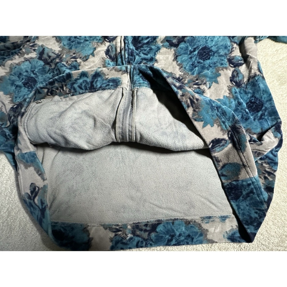 Croft and Barrow women's jacket floral print zip up XL - Picture 7 of 9